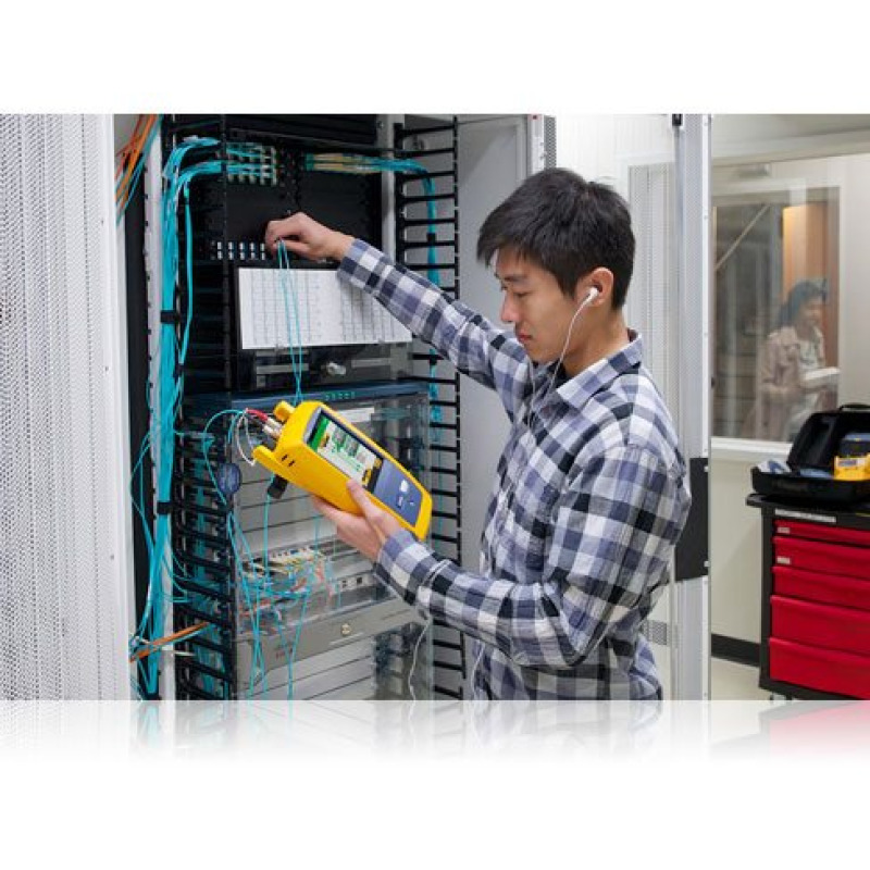 Certificador CertiFiber Pro Quad para Fibra Óptica Multimodo 50m y Monomodo Con WiFi Integrado y Pantalla LCD de 57 in Versión Internacional image 5